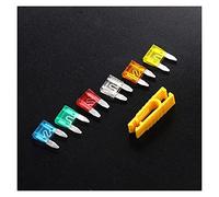 120pcs Mini Small Size Blade Car Fuse Assortment Set for Car Car Truck Truck 5/10/15/20/25/30A Fuse with Box Fuse Protected circuits