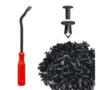 120pcs Plastic Fender Clips with one Fastener Remover 90653-HC4-900