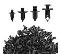 120pcs Plastic Rivets, Plastic Push Pins Automotive Bumper Trim Fasteners Push Retainer Screws for Polaris Kawasaki Suzuki UTV ATV Motorcycle Car Clips Replace Accessories Tools Parts 7661855