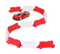 120PCS RC Drift Race Road Barrier, Plastic Track Barriers High Visibility Rc Field Fence Drifting Car Roadblock Universal Drifting Practice RC Car Accessories for Mini Track Installation