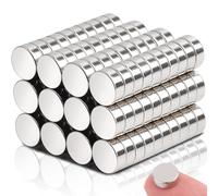 120Pcs Refrigerator Magnets,8x3mm Small Neodymium Round Magnets Rare Earth Magnet for Crafts Whiteboard Office Tool Hanging