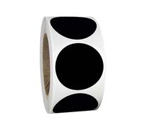 120pcs/roll Blank Label Round Chalkboard Sticker Kitchen Pantry Labels for Canning Mason Spice Jars for Storage, Organization