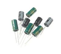 120PCS/Set 50V Electrolytic Capacitor Kit 15 Values 1uF~2200uF Capacitor Assortment Kit 1UF 2.2UF 3.3UF 4.7UF 6.8UF 10UF 22UF CZAOINCU