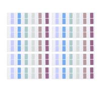 120pcs Sticky Index Tabs for Files and Screens, PET Matte Writable