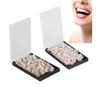 120PCS Temporary Tooth Cosmetic Kit,DIY Den/tal Re/Pair with Temporary Tooth Replacement,Temporary Tooth Crown & Filling Kit for Chipped/Broken Teeth,Temporary Tooth Filling,Instant Smile Teeth Set