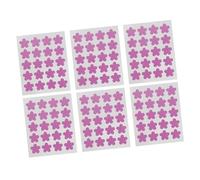 120PCS UV Detection Stickers for Sunscreen, Reusable Flower Shaped, Safe for Kids Age 3+, Water Resistant UV Indicator to Check Sunscreen Effectiveness, Perfect for Outdoor, Beach, Pool & Daily Use