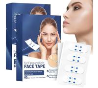 120PCS V-Face Li/fting Invisible Adhesive Tape,Fa/ce Lift Tape Elasticity Tighten Lift Patches,Invisible F/ace Li/ft Tape,Elasticity Tighten Lift PatchesTape Lifting Invisible,Facial Lift Strips