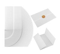 120pcs Vellum Paper for Invitations, 5x7inch Pre-Folded Translucent Vellum Jacket Vellum Wrap Jackets for Wedding Invitations Baby Shower Birthday Invitations