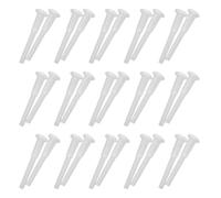 120pcs Yoga Ball Air Plug Exercise Ball Plug Replacement White Plastic Leak Prevention for Fitness Sphere, Inflatable Pool, Home Gyms and Studios