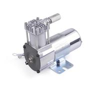 120PSI 1/8NPT Small Air Ride Suspension Compressor, Fittings for 12V Motorcycle/Truck/Car, Air Suspension horn Compressor SILVER