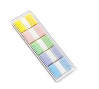 120Sheets Repositionable Clear Adhesive Labels Adhesive Note Book Page Markers for Planner Notebook Journal 38x25mm Paper Tabs