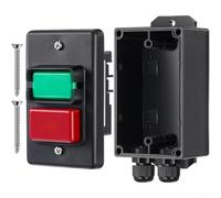 120V/230V Dual Voltage Single Phase Mechanical Switch with Deep Box for Table Saws Designed for Instant Stop Safety and Wide Temperature Range (1PCS)