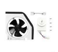 120V Condenser Fan Motor Refrigerator, High- Cooling | Replacement with Low Noise Operation, and Construction Home and Commercial AC Units, White