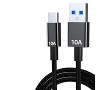 120W 10A Fast Charging Cable Type C for Huawei P50 P40 Pro USB 2.0 Data Transfer Cable for Samsung Xiaomi Oneplus USB C Cable