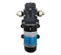 120W 130PSI 10L/Min High Pressure Electric Diaphragm Self-Priming Pump Sprayer DC Pressure Type Switch Reflux Type Switch(24V,Pressure and 12mm)