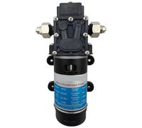 120W 130PSI 10L/Min High Pressure Electric Diaphragm Self-Priming Pump Sprayer DC Pressure Type Switch Reflux Type Switch(12V 120W,Pressure and 12mm)