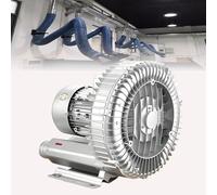 120w-1500w, Single-Phase Regenerative Blower, High-Pressure Vortex Blower, High-Pressure Industrial Vacuum Pump for Blowing or Extracting Air 370W/0.5HP