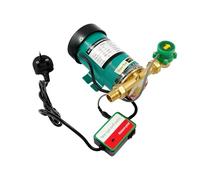 120W Automatic Hot Water Recirculation Pump, 3/4" Brass Booster Pump for Shower & Heater, Energy-Efficient Heat Pump, Domestic Hot Water Heat with Flow Switch