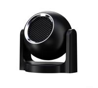 120W Car Heater 12V with 360° Adjustable Warm Air Outlet for Windshield Defrost and Dehumidification, Black Compact Heater for Cars