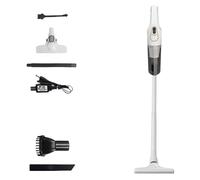120W Cordless Stick Vacuum - Lightweight Handheld 3-in-1 Cleaner | Bagless HEPA Filter | Powerful Suction for Home, Pet Hair, Car - White