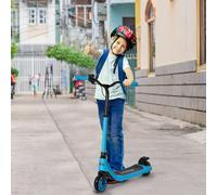 HOMCOM 120W Electric Scooter w/ Battery Level Display, Rear Break - Blue