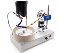 120W Faceting Machine 2800RPM Gem Polishing Machine Jewelry Lapidary Grinder Angle Grinding Flat Polisher for Jewelry Making Gemstone Faceting Repair