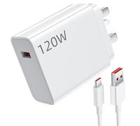 120W Fast Charger Plug for Xiaomi 17 17T Pro Max Ultra POCO F8 F7 X8 Pro
