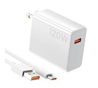 120W for Xiaomi Charger Hypercharge Fast Wall Charger 100W 90W,5ft 6A Cable