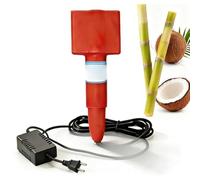 120W High-Efficiency Automatic Electric Sugarcane Peeler, Automatic Sugarcane Scraping Machine High-Efficiency Quickly Peeling, Time-Saving, for Sugarcane, Coconut, Winter Melon, etc