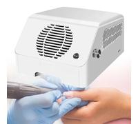 120W Nail Dust Remover, Vacuum Fan Vent Collector, Low Noise Dust Collection Machine with Filter/Hand Pillow, 4000Rpm Wind Speed Adjustable, Nail Polishing Manicure Pedicure Tool