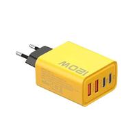 120W PD Charger Type C Fast Chargin, Wall Charger Quick Charger, 2 USB A Ports and 2 USB C Ports Mobile Phone Adapter For i-Phone Samsung Xiaomi Huawei