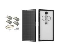 120W ShadowFlux Anti-shading N-Type Solar Panel with Free Solar Panel Mounting Z Bracket (save £9.9)