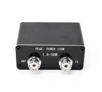 120W SWR Meter 1854MHz Power Meter with High SWR Alarm Function for Amateur Radio Enthusiasts Accurate Measurement O Display Portable Design