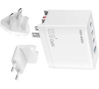 120w USB C Charger 4 in 1 GAN³ Charger Plug For Samsung Galaxy S25 Edge, Superfast Charging Plug With GaN Technology