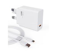 120W USB C Fast Charger for Xiaomi 17 14T 12T POCO F8 Ultra F7 X8 X7 Pro M8 | Wall Charger Turbo Charging for Redmi Note K70 K60 K50 12 11 Pro Plus Black Shark 5 4 POCO F8 Pro F6 M6 with 1M Type C Cable