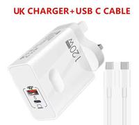 120W Usb C Fast Charger With Pd Cable For Iphone Samsung Xiaomi Oneplus Pixel