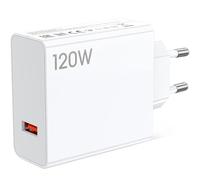 120W USB Charger for Xiaomi Redmi Note 14 Pro+ 13 Pro+ 12 5G,120W HyperCharge Fast Mobile Charger Adapter Turbo Charging Plug for Xiaomi 14T 13T Poco F7 Ultra Black Shark 5 4, Only Adapter
