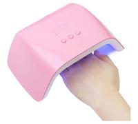 120W UV LED Nail Lamp 24 Beads Fast Curing(120W Pink Nail Lamp)
