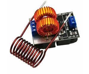 120W ZVS Induction Heating Module, 5V-12V Low Voltage Power Supply With 6 Coils, For Tesla Coil And Jacobs Ladder DIY Projects