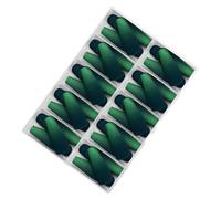 120x Artificial False Nails Full Covers Stick On Nails Long Coffin Press On Nails Gradients False Nails Manicures Supply