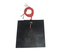 120x120mm 50W 100W 150W small 3D Printer Heat Bed Silicone Rubber Heater 120 * 120mm Electric Heating Pad Customized distinctive(24V 100W)
