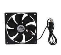 120x120x25mm Fan 12025 5V Brushless Computer Cooling Fan 1500RPM USB 2 Pin Porous Bearing PC Computer Case