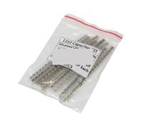 1210 Capacitor SMD Assorted Kit,10Values*20PCS=200PCS 100nF~100uF Samples Kit Electronic Diy Kit MQXFCZUX