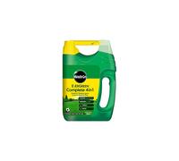 121187 EverGreen Complete 4-in-1 Spreader, Lawn Food, Weed & Moss Control, 80 m2, Yellow