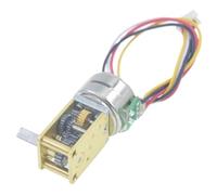 1218-15BY worm gear brushless stepper motor 2-phase 4-wire all-metal gear with dust-proof 5V micro motor(Ratio 236)