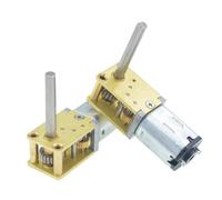 1218-N20 miniature DC gear reducer low speed electronic starter electronic starter 3V6V12V shaft length D3*20MM D type shaft AUOQKQUT(3V7RPM)