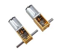 1218-N20 Miniature DC Reduction Gear Motor 12V Low-speed Single Shaft Dual Shaft Motor 1Pcs(Single Axis,6V13rpm)