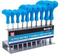 12185 10PCE Metric T Handle Hex Key Set (2-10Mm)