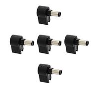 121AV 1.1mm x 3mm DC Right Angle 90 Degree Male Power Plug Jack Connector - Pack of 5