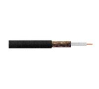 121AV 100m RG59 Black Coaxial Cable - For CCTV Video - 75 ohm Wire Reel Drum